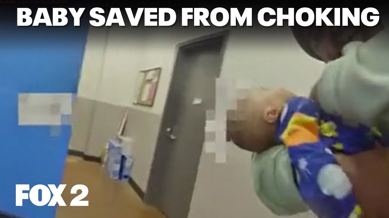 Sterling Heights police officer saves choking baby
