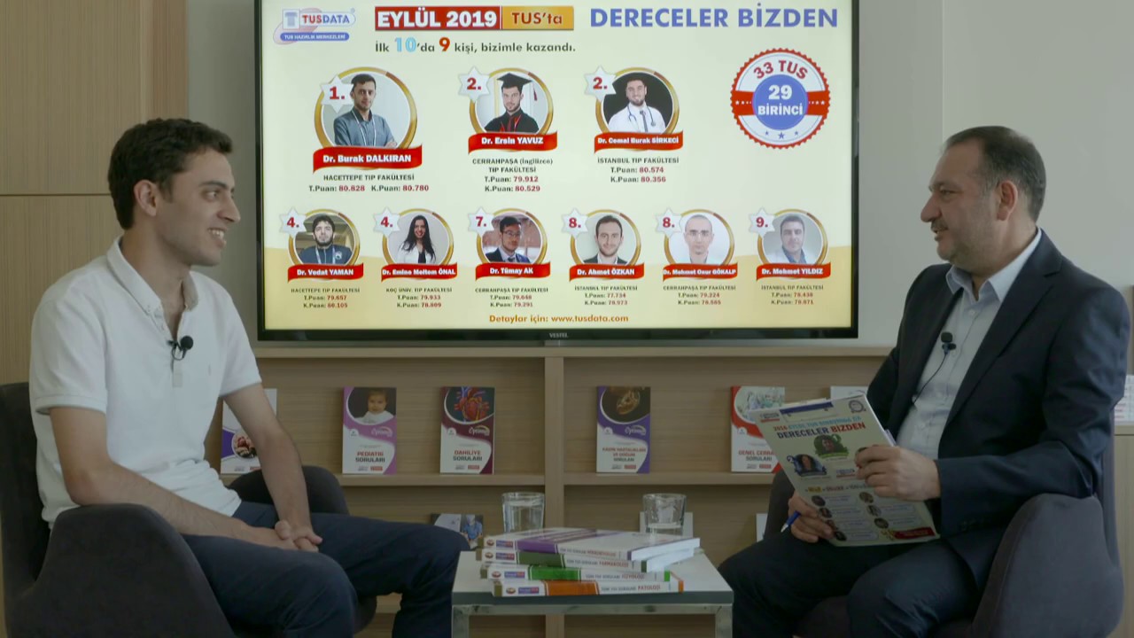 2019 Eylül TUS Birincisi Burak Dalkıran