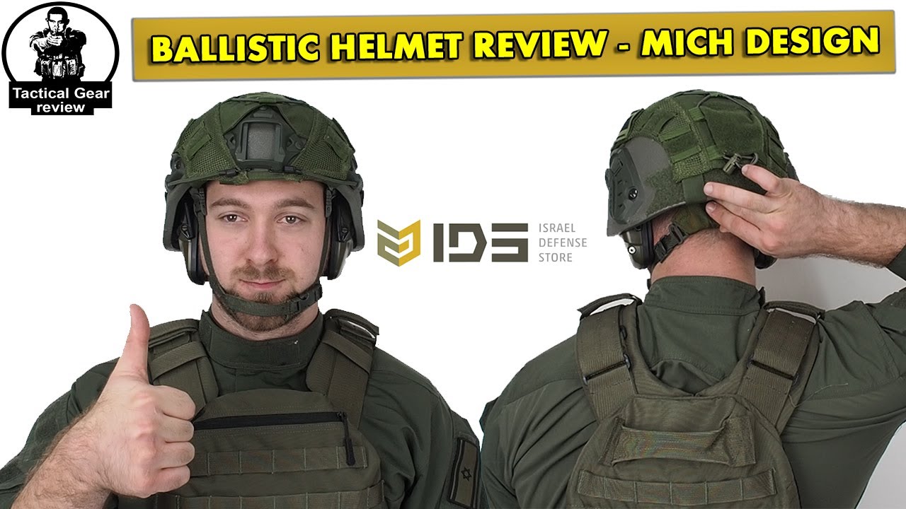 Ballistic helmet review Issued in the IDF | Tactical gear review | Israel Defense Store