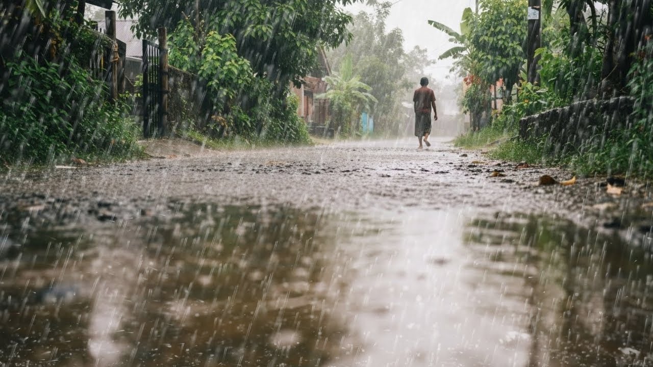 Insanely Powerful Thunderstorm ⚡ Heavy Rain Sounds for Instant Sleep