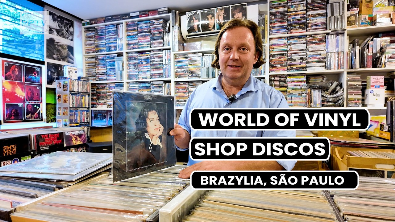 VOCÊ NÃO VAI ACREDITAR! 😳 30.000 DISCOS em UMA ÚNICA LOJA em São Paulo
