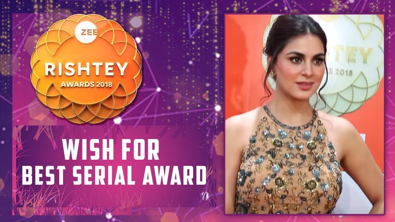 Shraddha Arya Aka  Dr. Preeta Wishes For Best Jodi Award At Zee Rishtey Awards 2018