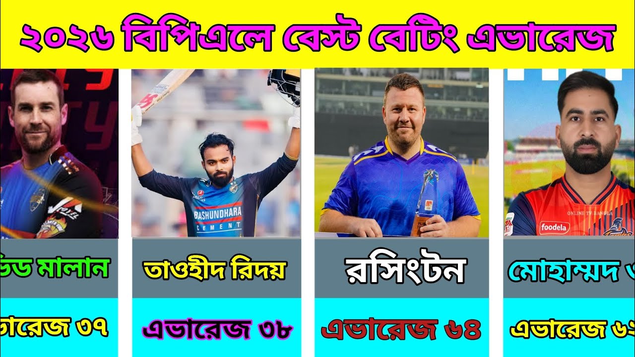 2026 BPL best betting average . 