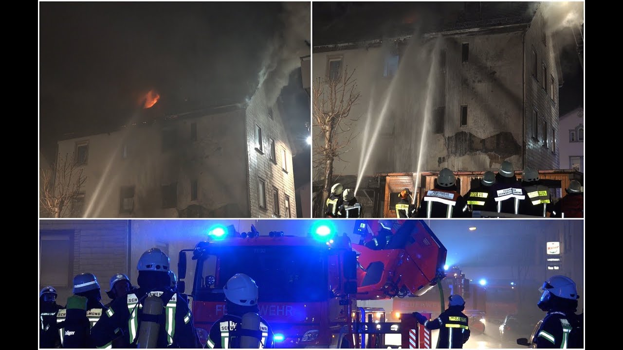 ++ Großbrand ++ FEUERWERKSKÖRPER landet auf Carport ++ MASSIVE BRANDAUSBREITUNG - [E]