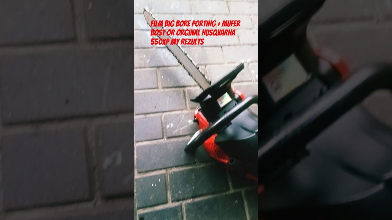 diabeł po portingu jonsered 2152  big porting v-max jak husqwarna 550xp  chętnych zapraszam