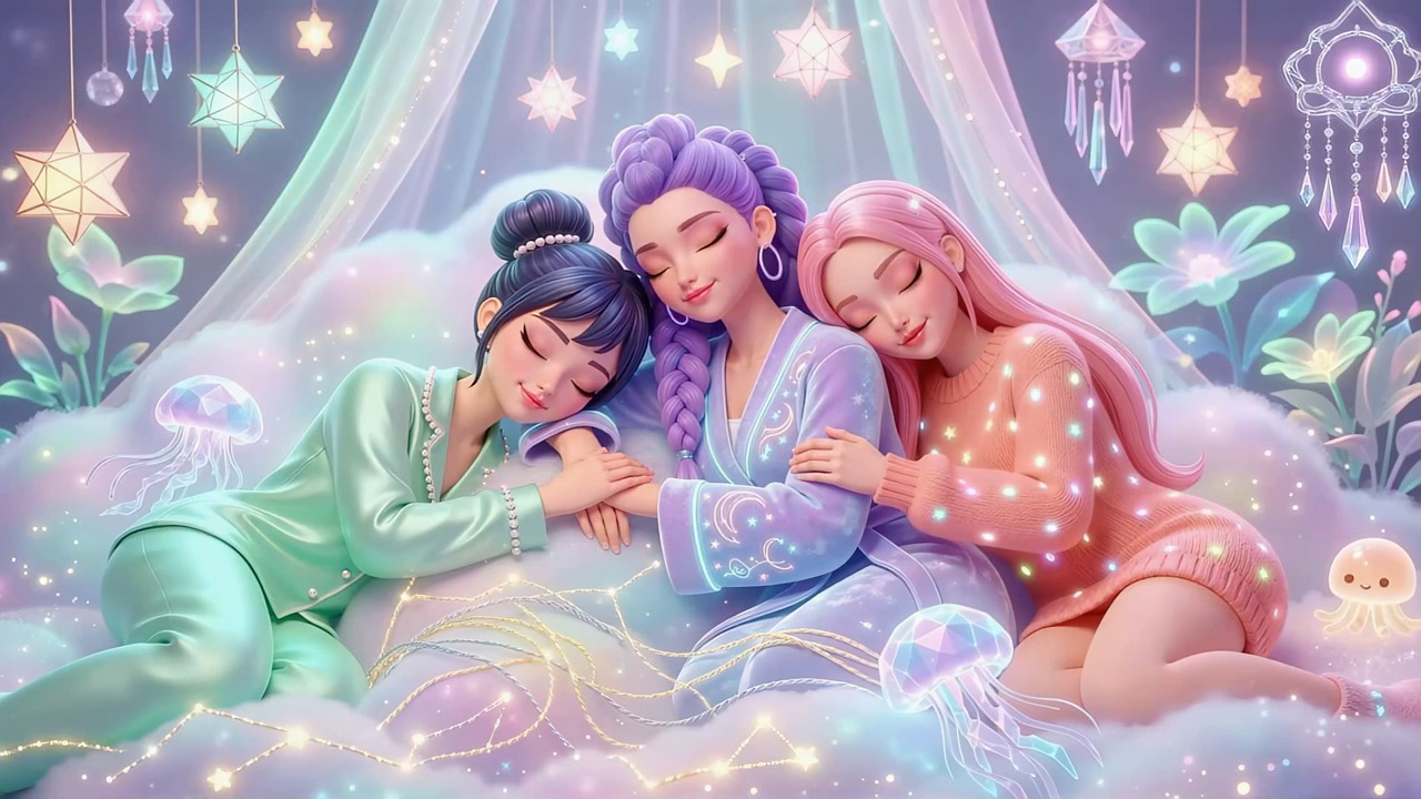 Fall Asleep Instantly with Rumi, Mira & Zoey from Huntrix 🌙 Heal Your Subconscious Body And Mind