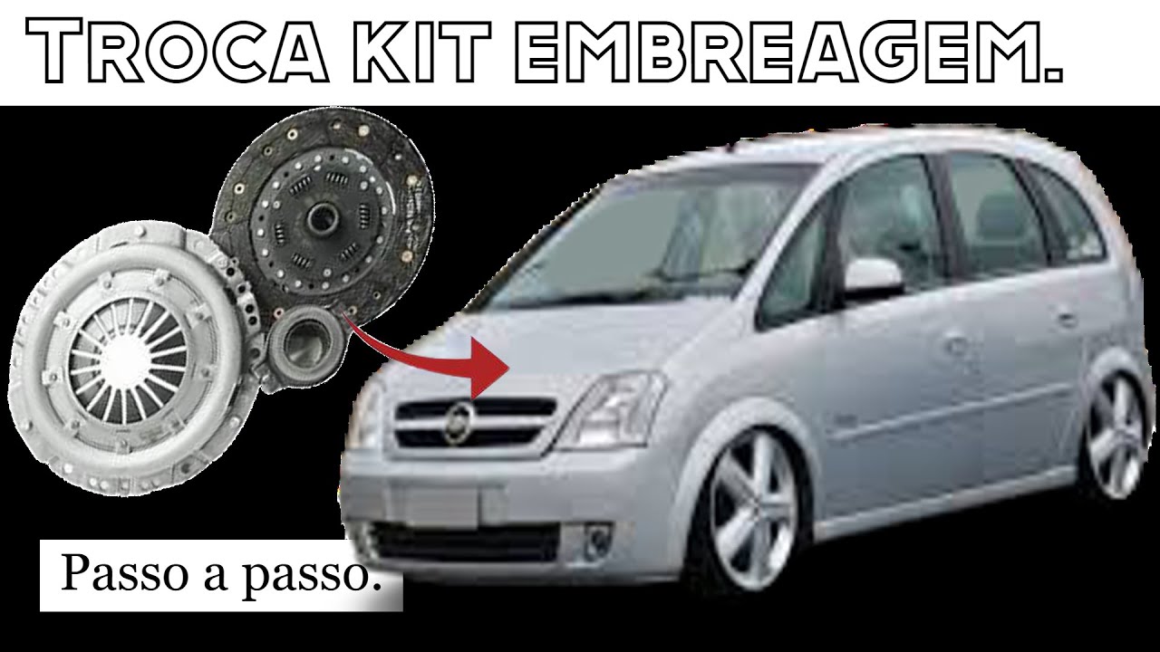 Como trocar KIT EMBREAGEM meriva sem baixa o agregado.