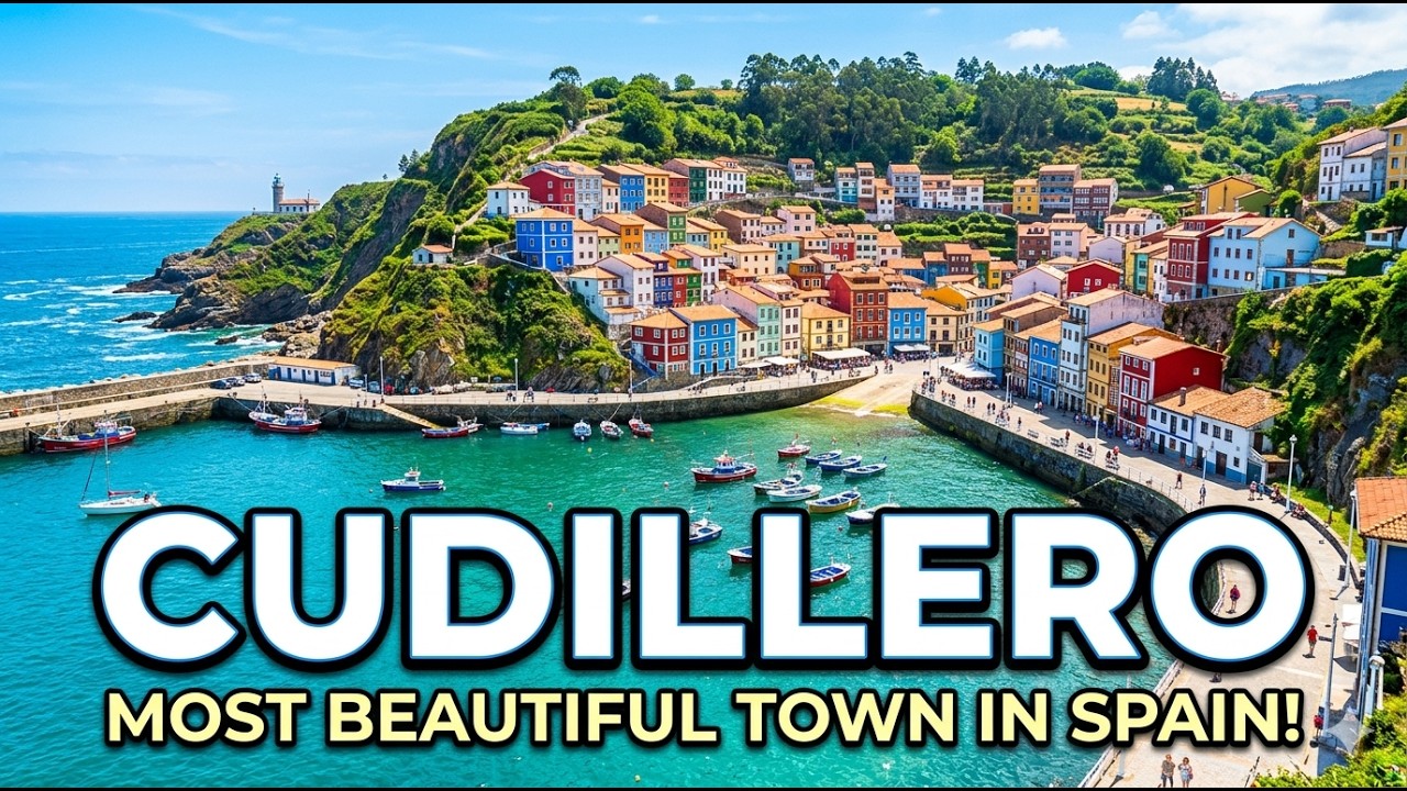 CUDILLERO ASTURIAS SPAIN  - Most Beautiful Town in ASTURIAS  SPAIN Walking Tour 4K UHD 2024