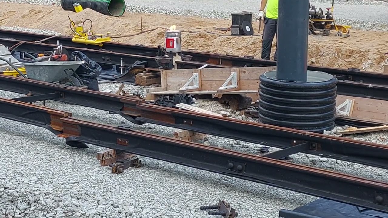 Rails termite welding