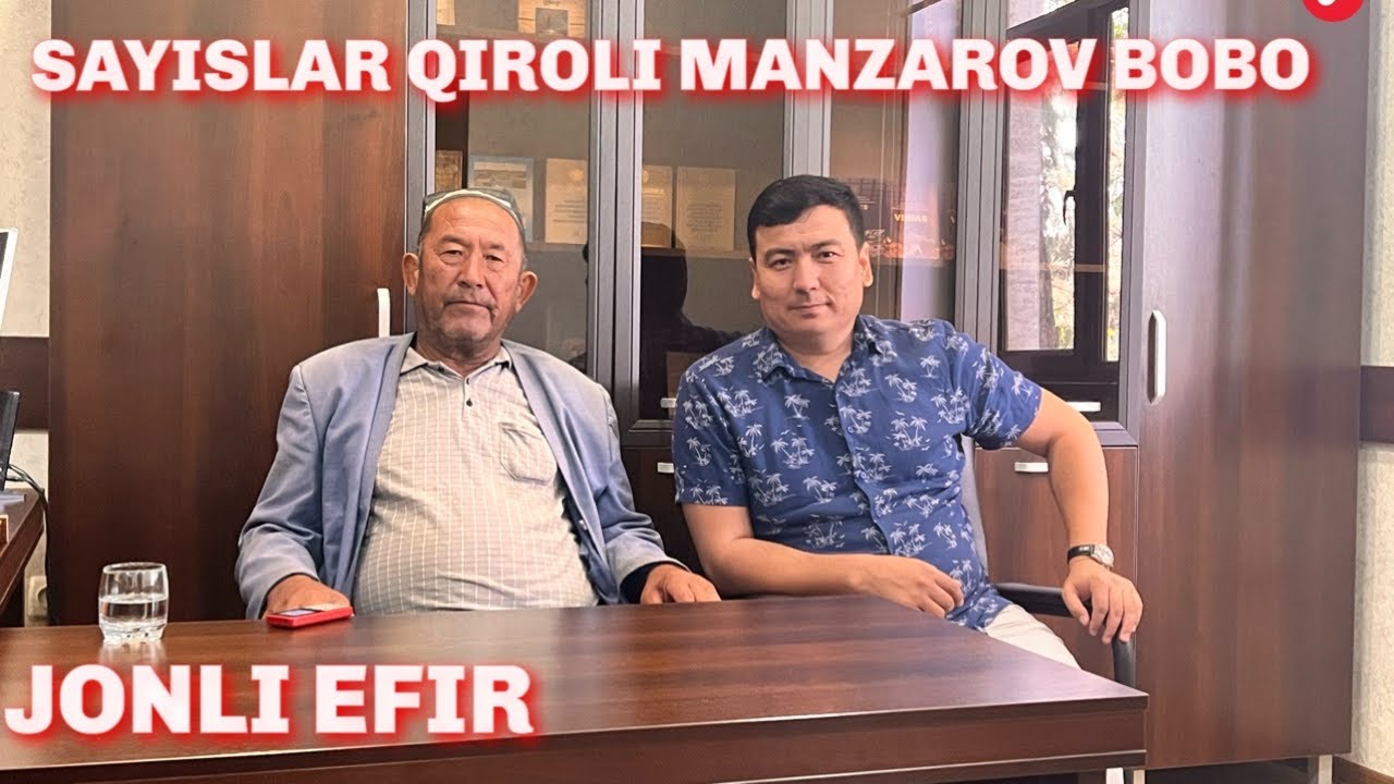 BUGUNGI SUXBATDOSHIMIZ SAYISLAR QIROLI MANZAROV BOBO