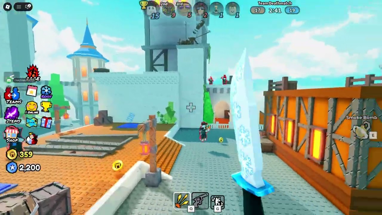 We played sharp on roblox