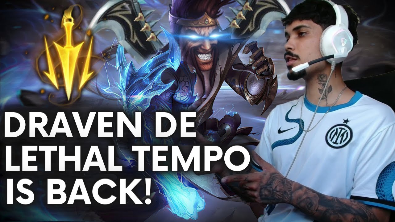 Testei o novo Ritmo Fatal no DRAVEN = Pentakill