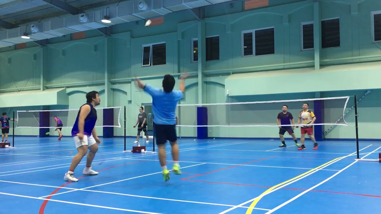 Solid Badminton Club Dubai | Paolo/Jerico vs Dave/Rowell
