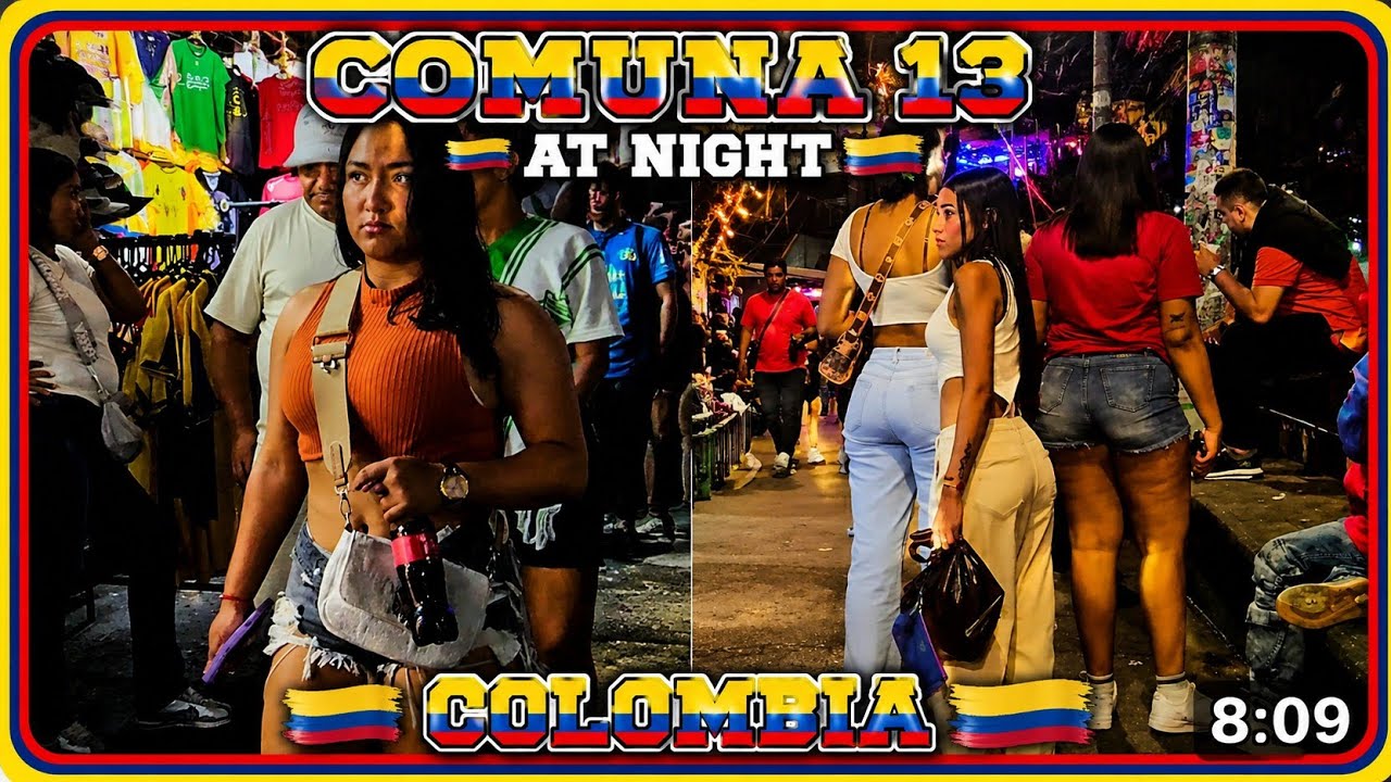 COMUNA 13 AT NIGHT: MEDELLÍN'S HIDDEN GEMS 4K🇨🇴