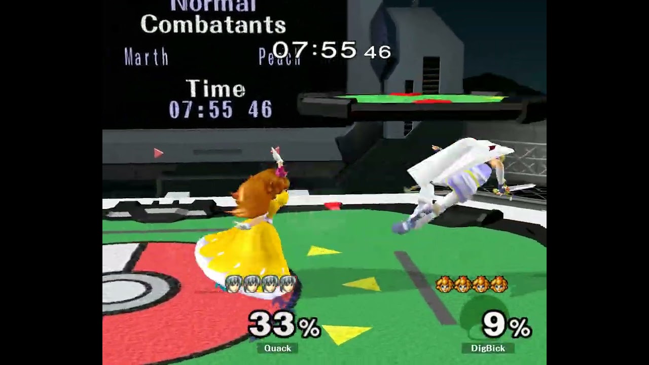 The 2026 PNW Melee Arcadian  — LR1 — Quack ⟮Marth⟯ vs DigBick ⟮Peach⟯