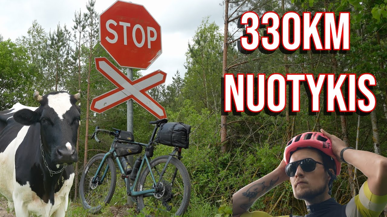 330 KM Vienas Dviračiu – Nakvynė Prie Ežero ir kelias į Turmantą