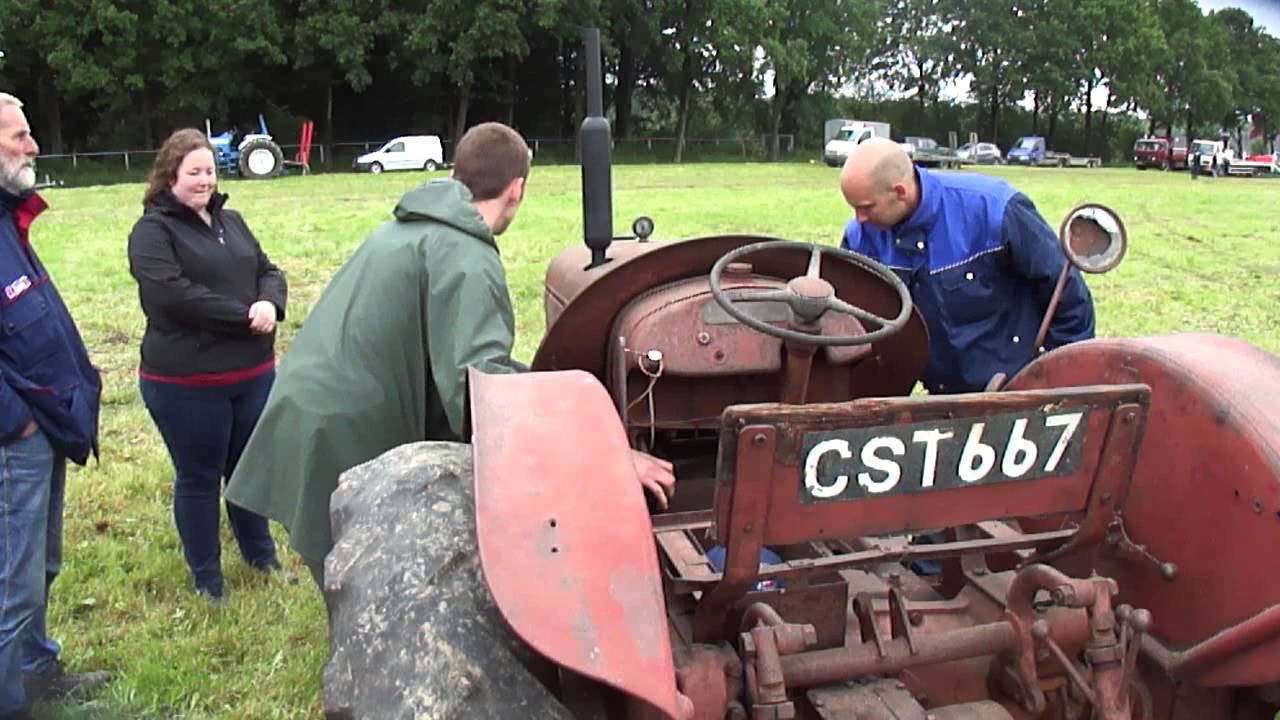 David Brown cropmaster starten