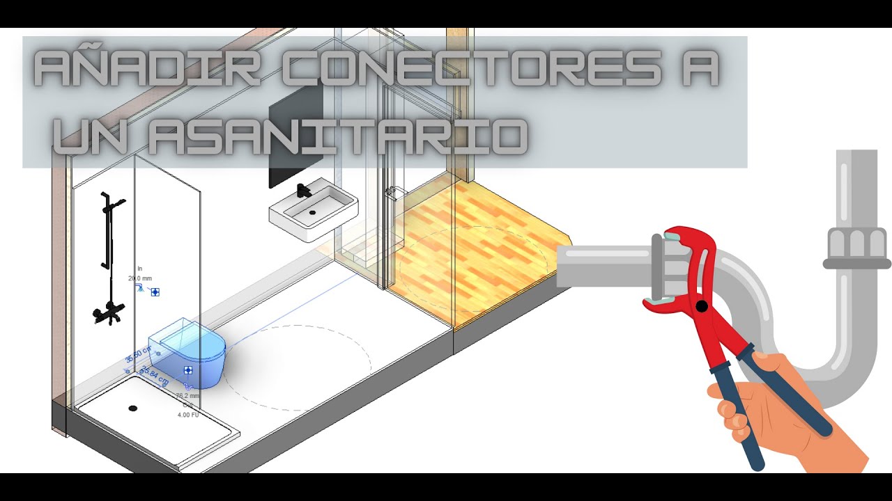 Como añadir conectores MEP a un sanitario en Revit | BIMdesign Consulting