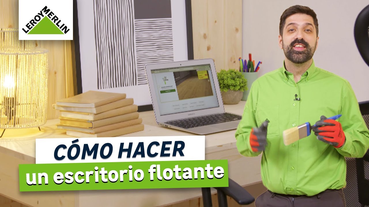 Cómo hacer un escritorio flotante | LEROY MERLIN