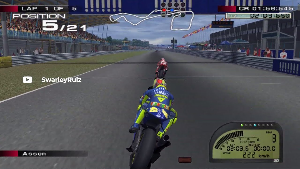 MotoGP 4 PS2 | Live Streaming #1