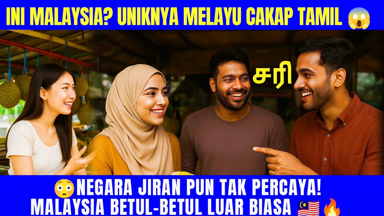 😱 “Sejak Bila Orang Melayu Pandai Cakap Tamil?! Negara Jiran Pun Bingung 🇲🇾🔥”