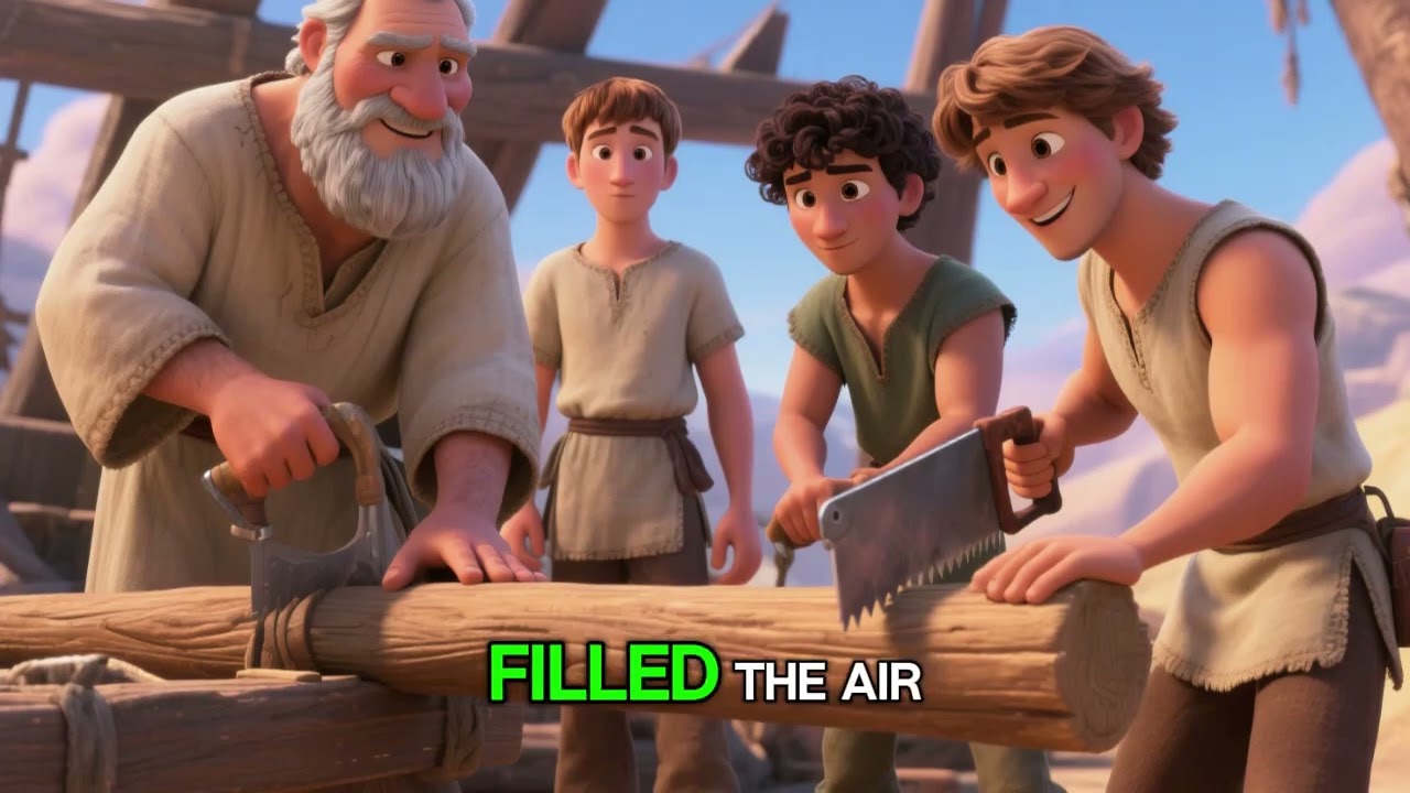 Noah & the Ark of Salvation. Are You in Christ? | Animated Bible Stories  #biblestories #inspiration