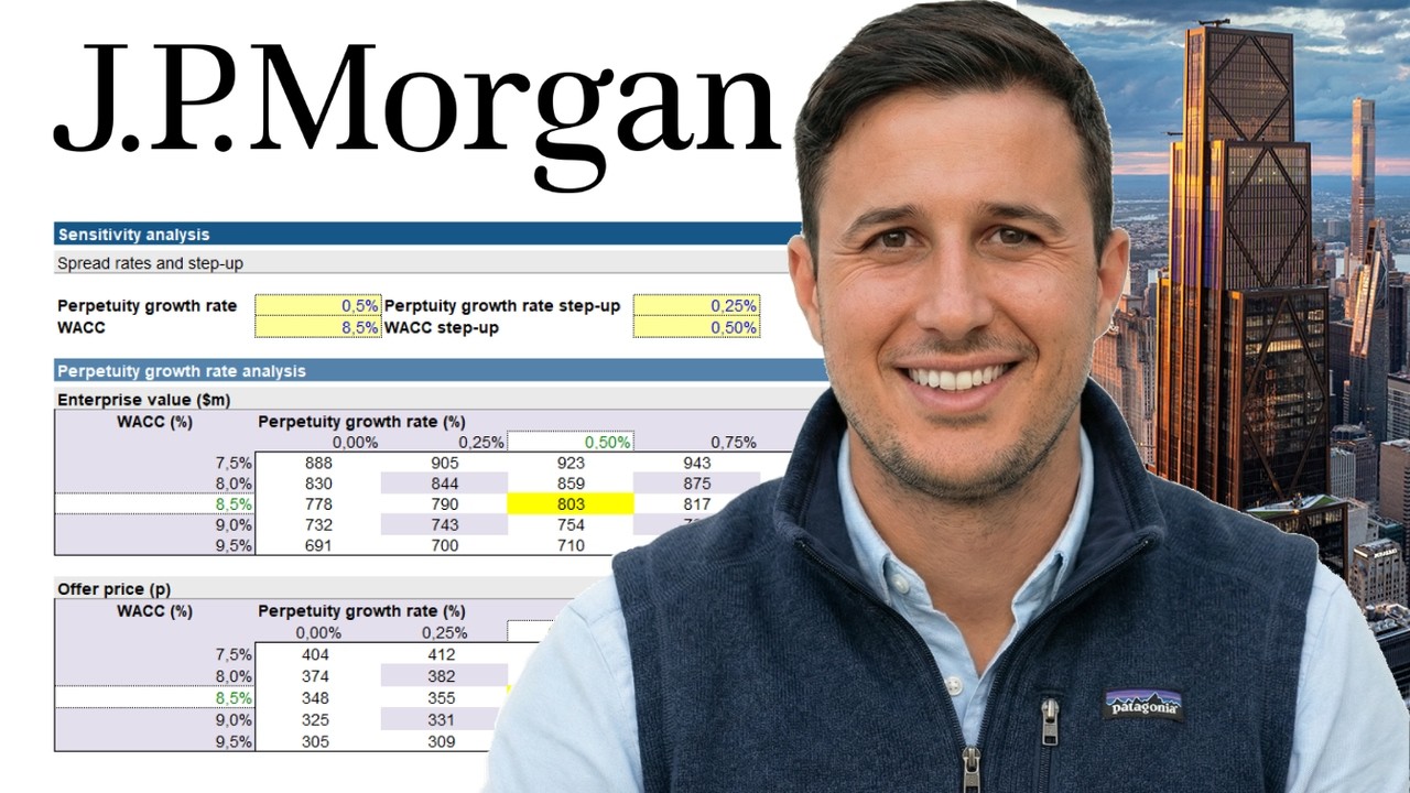 Aprendí a Modelizar como un Experto de JP Morgan — The Forage Investment Banking Simulation