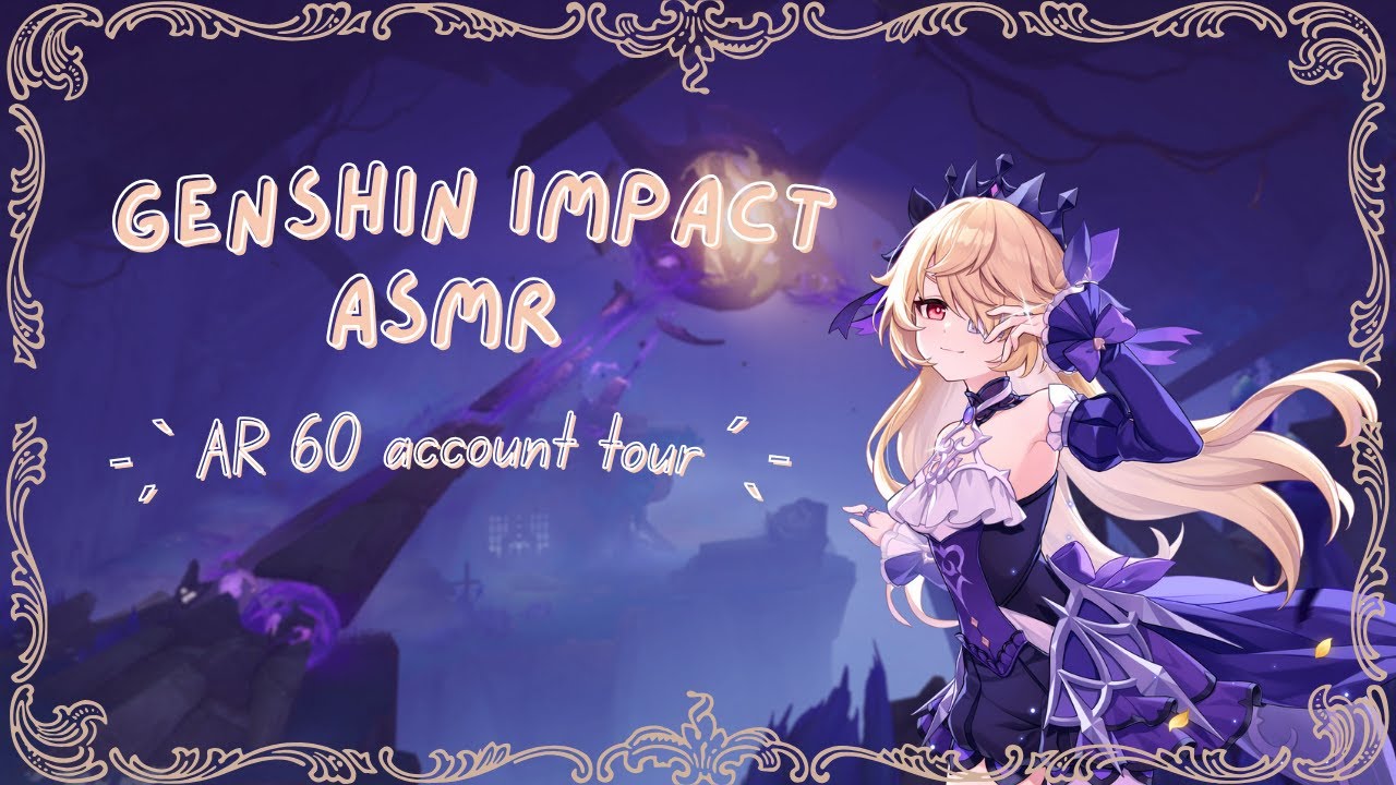 Genshin Impact ASMR | my AR 60 account tour ❀ (close whispers & mouse clicking)