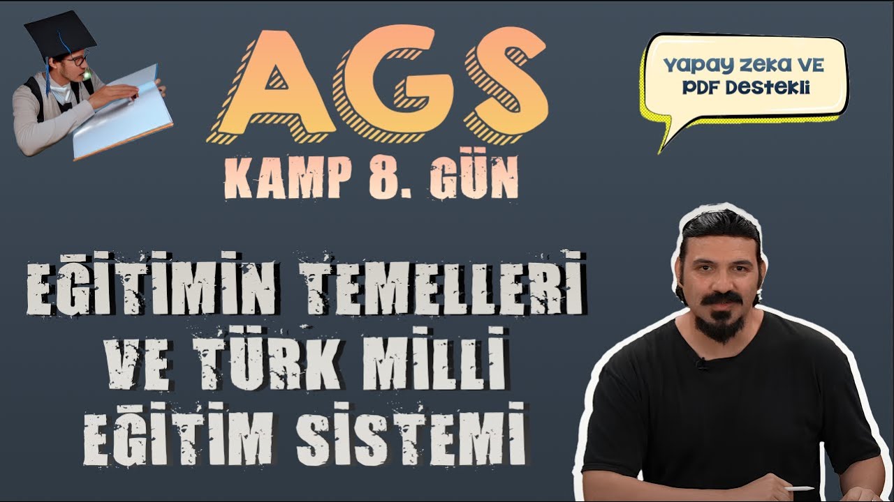 MEB-AGS 2026 | Eğitimin Temelleri ve Türk Milli Eğitim Sistemi - 8 | #ags #öabt #meb