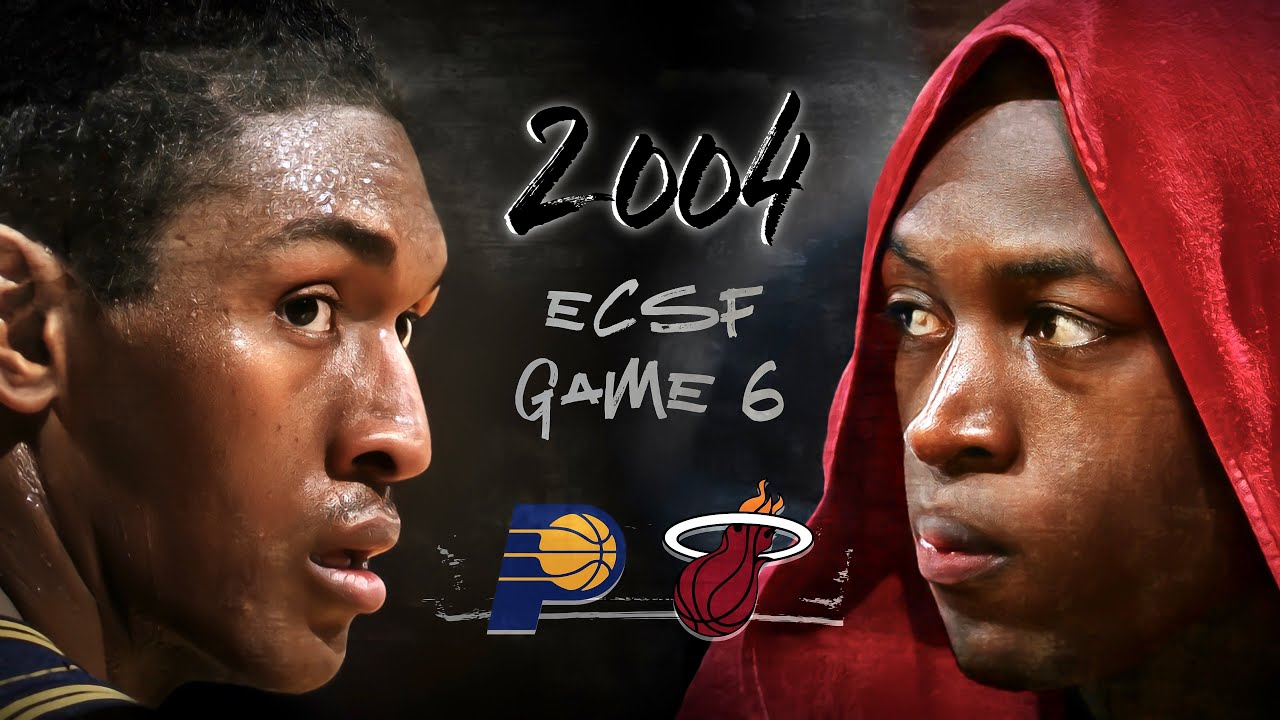 Prime Ron Artest vs Rookie Dwyane Wade, Crucial G6 Duel as Pacers Look to Advance | Full Highlights