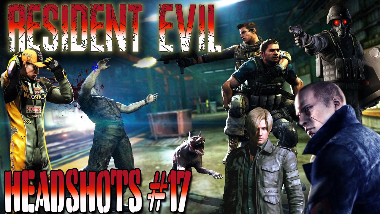 RESIDENT EVIL 6 DLC SURVIVORS HEADSHOTS DO SUPER NOOB #17