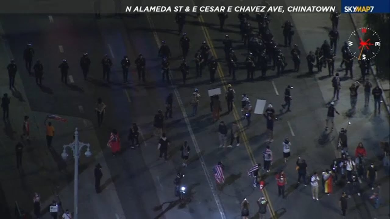 Dispersal order issued after DTLA 