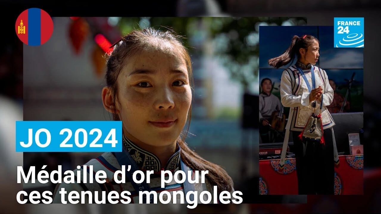 JO 2024 : le succès des tenues mongoles fortes en symboles • FRANCE 24