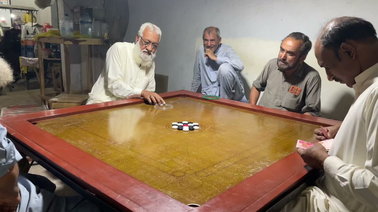 BestGAME ( Alvi + Asif 🆚 Babu Bhai + Mirza Rizwan)@DiscPoolVibes #carrom #thegamechanger #games