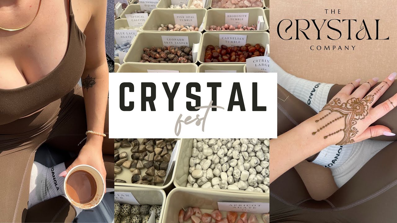Crystal Festival Vlog & haul | The Crystal Company
