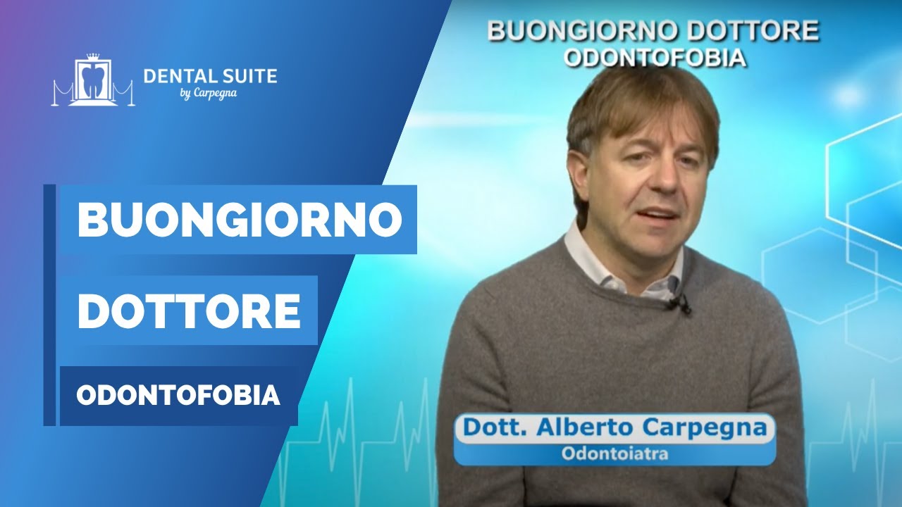 DENTAL SUITE - Buongiorno Dottore del 2 aprile 2025 - Odontofobia con Alberto Carpegna
