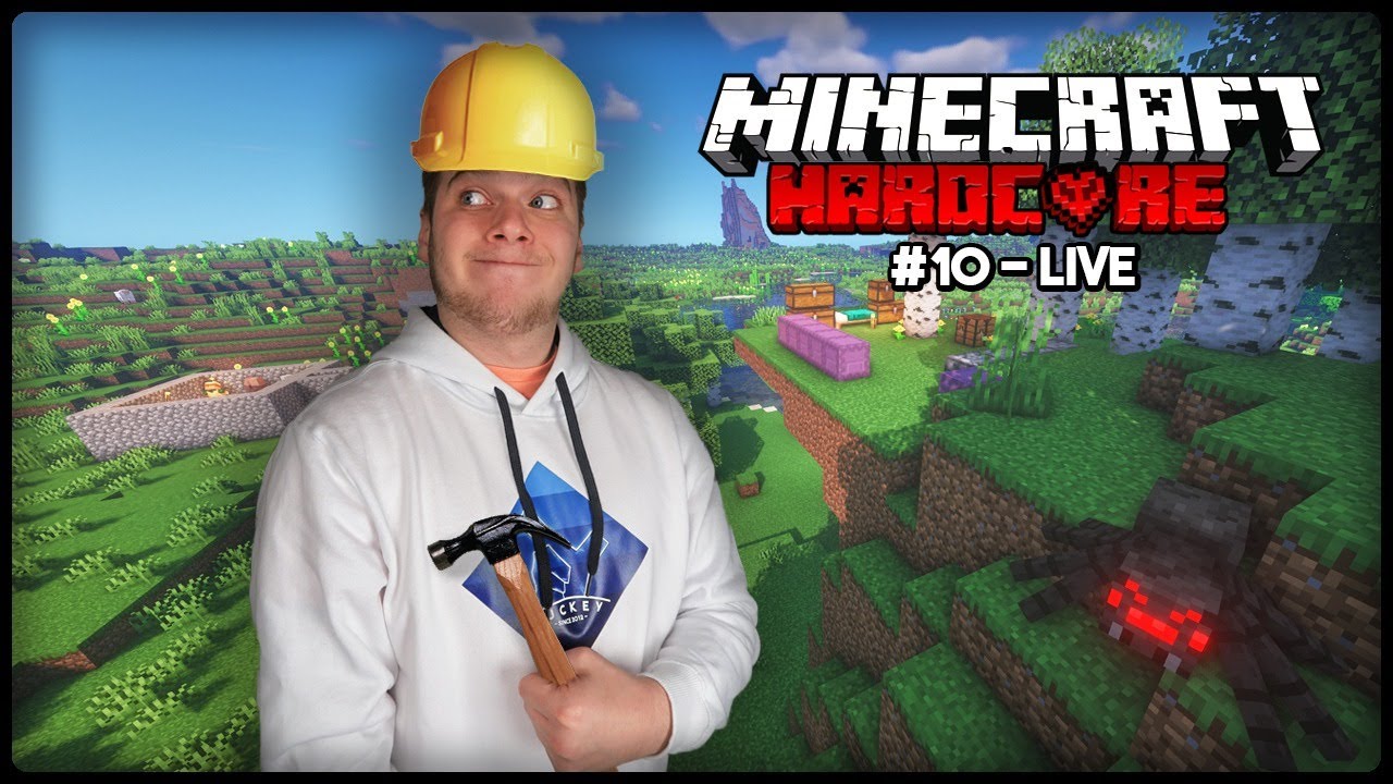 Ir&aacute;ny B&Aacute;ZIST &eacute;p&iacute;teni! | MINECRAFT: HARDCORE - 10. r&eacute;sz [&Eacute;LŐ]