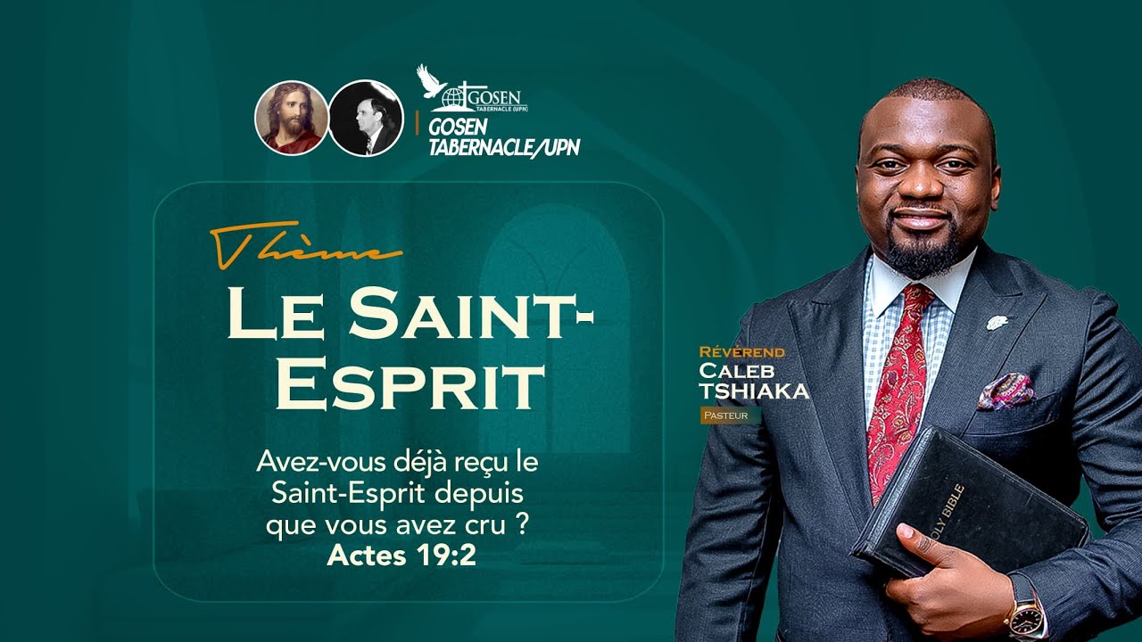 #Past Caleb Tshiaka/ Le Saint-Esprit  #2 Mardi 12 AoÜT 2025