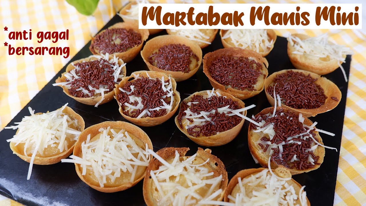 Martabak Manis Mini || Martabak Manis Praktis dan Simpel