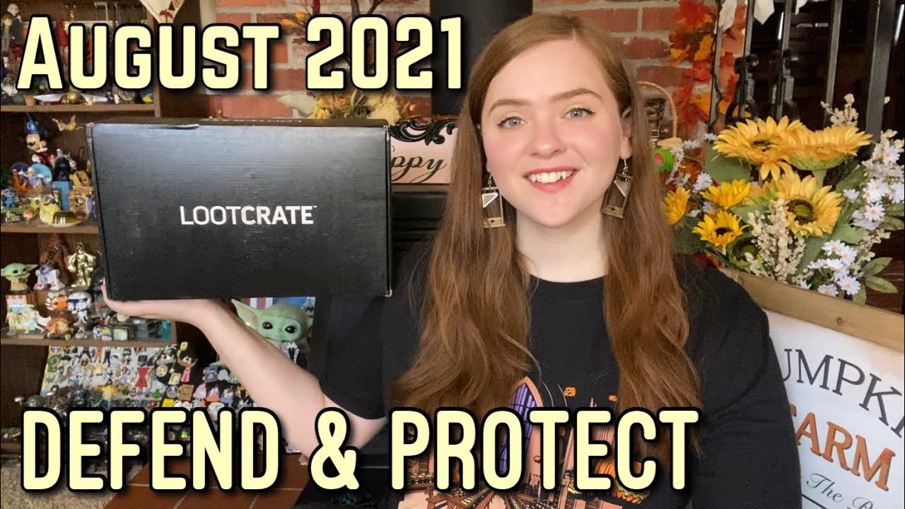 Loot Crate Unboxing August 2021 - Defend and Protect