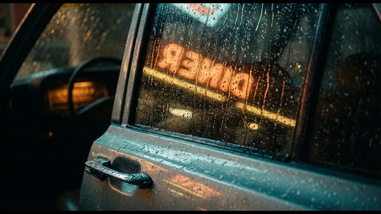 Sleeping in a Car During a Heavy Midnight Storm  3 Hours of Pure Isolation alpha fade