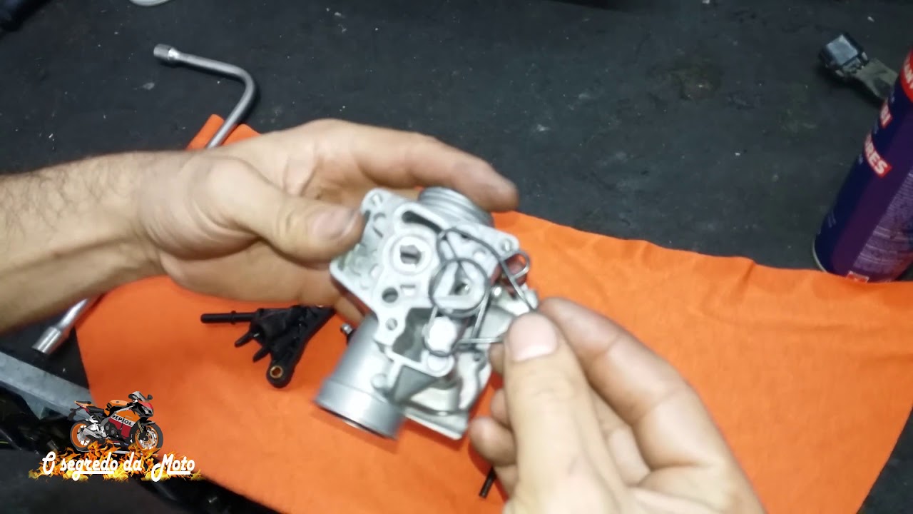 Limpeza de injeção eletrônica CG 150 Fan