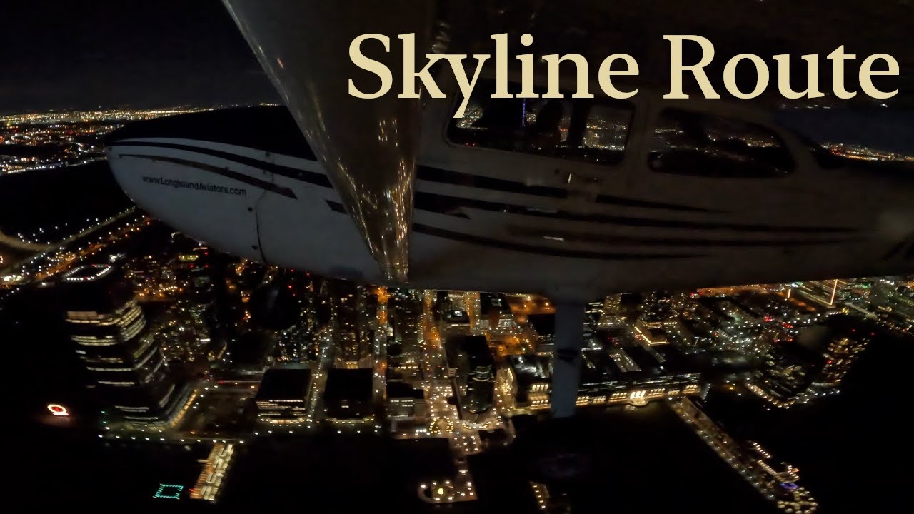 Skyline Route at Night