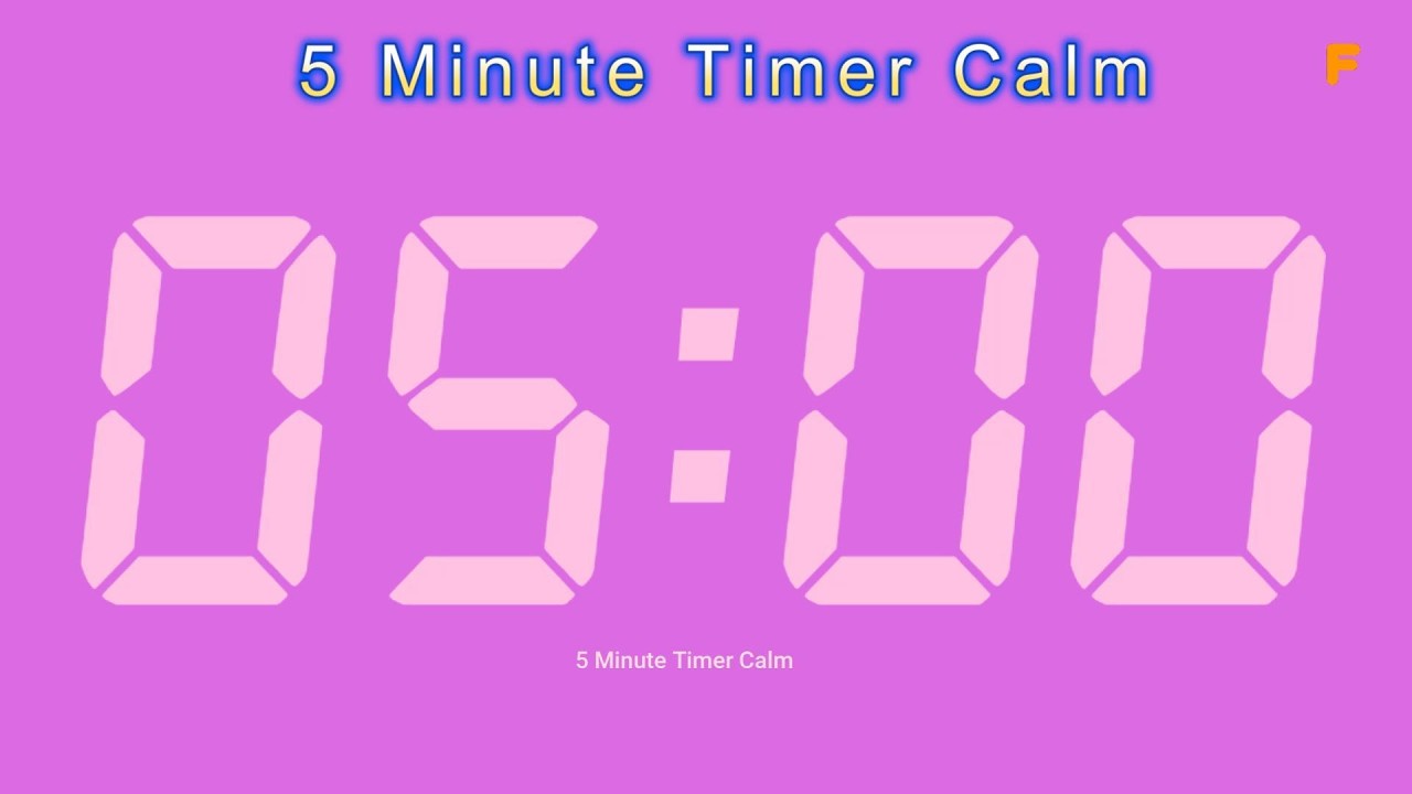 5 Minute Timer Calm