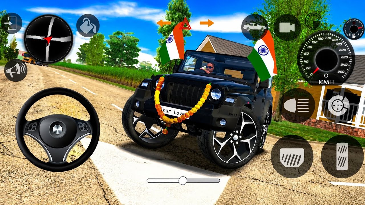 Modified Mahindra Thar Car Games: Indian Cars (Gadi Wala Game) - Car Game Android Gameplay 2026
