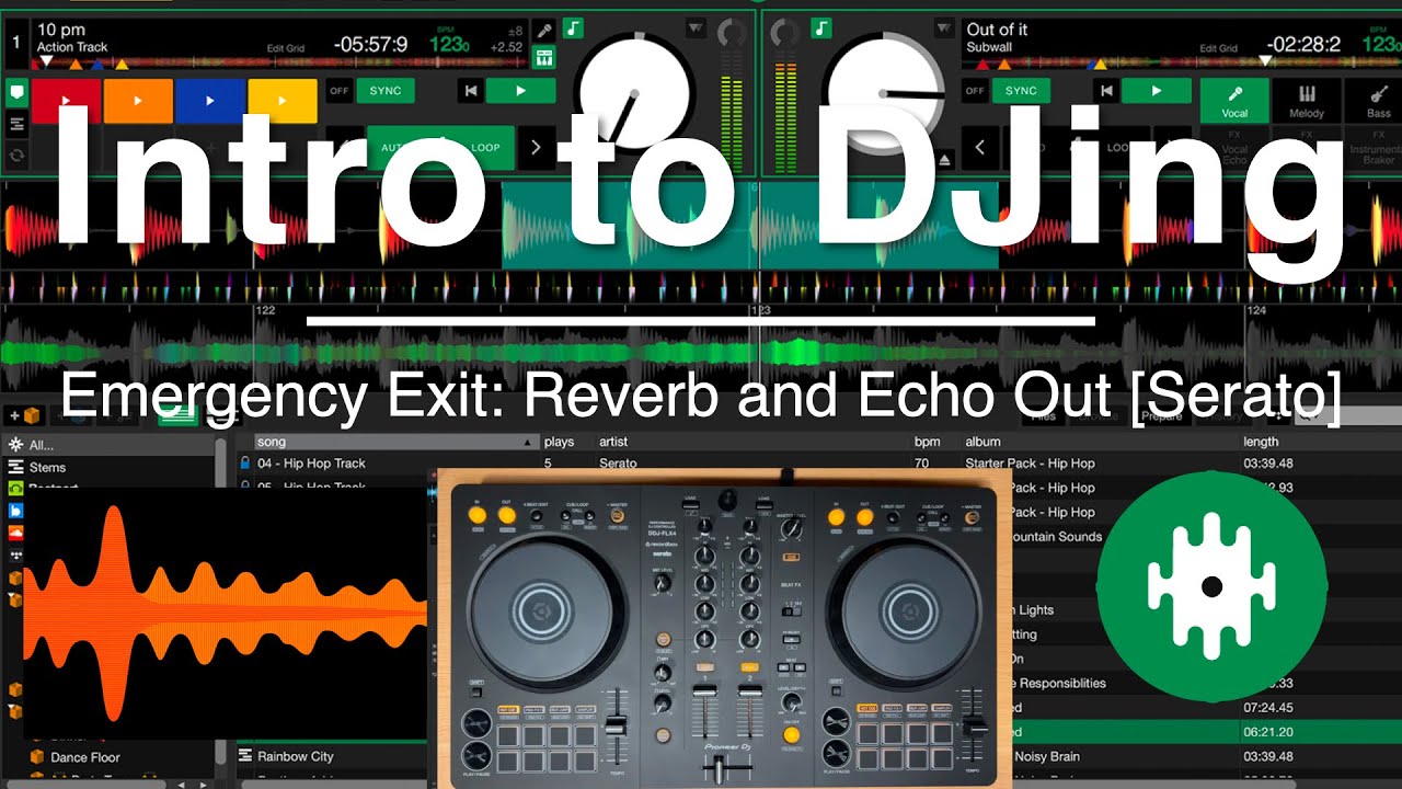 Emergency Exit Transitions - Reverb and Echo Out [Serato Pro or Serato Lite]