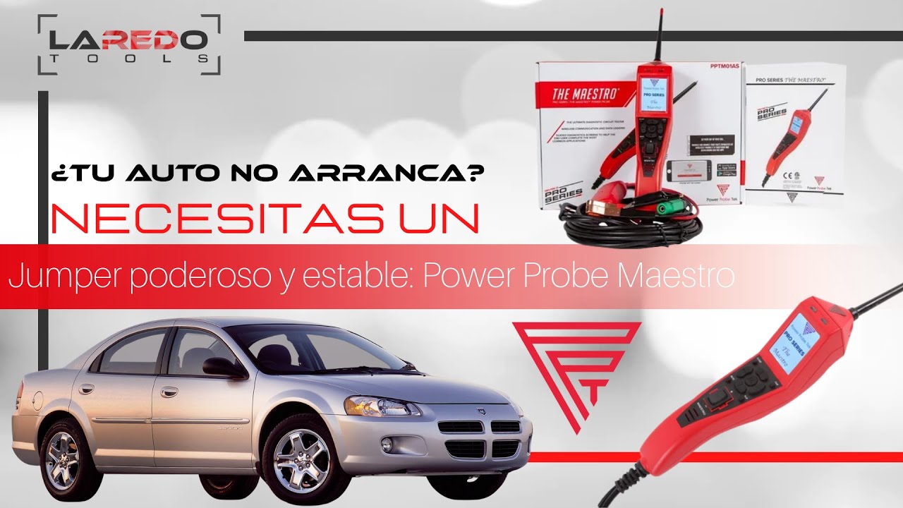 ¿Tu auto no arranca? 😖 ¡Necesitas Power Probe Maestro!🤩