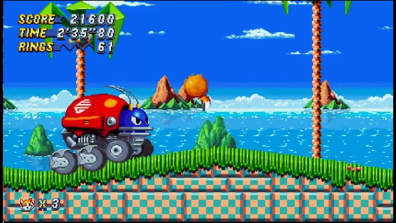 Sonic Chaos Classic Demo Gameplay As Tails