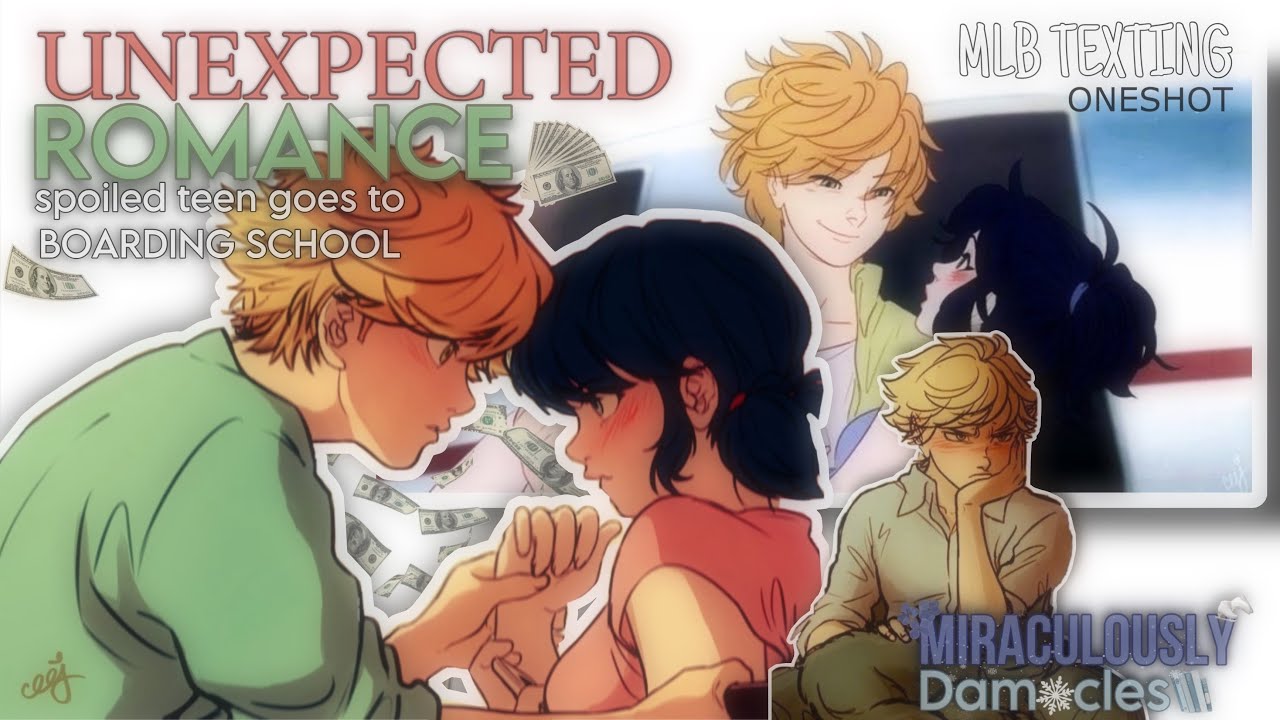 Unexpected ROMANCE 🌸 || adrienette ONESHOT || Miraculous Texting Stories