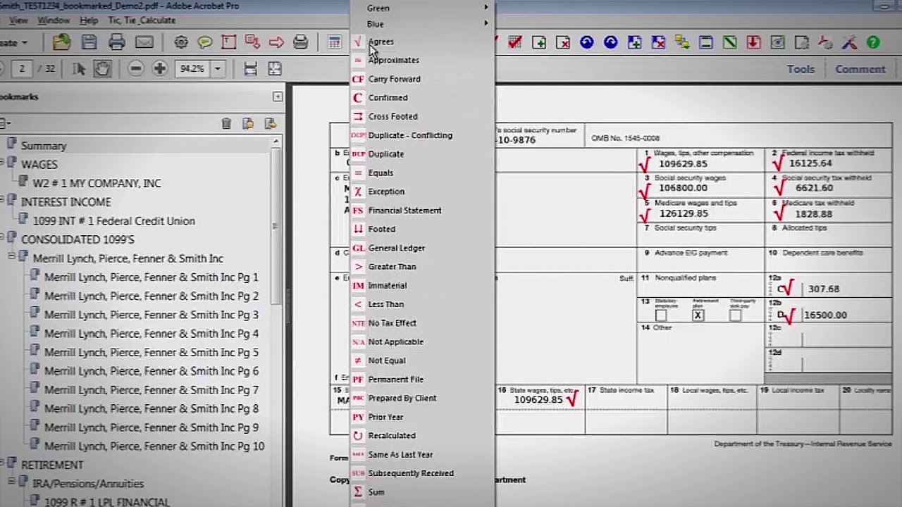 GruntWorx  with TicTie and Calculate